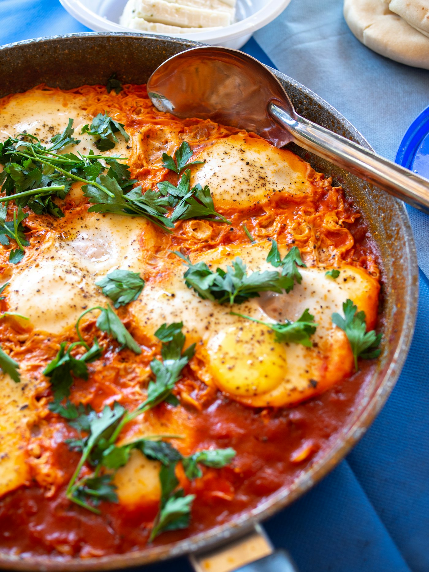 Cast Iron Baked Eggs